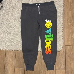 Girls’ Youth XL Snoopy ‘Vibes’ sweatpants.